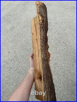 Native American Indian Tribe Wood Carving 19.75