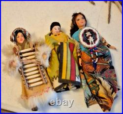 Native American Indian Village, Canoes, Old Horses, Teepee, Artifacts, Art LOT