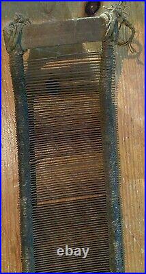 Native American Indian rigid Heddle Reed weaving Early. 4 feet