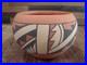 Native American Jemez Clay Hand Coiled Pottery Signed KM