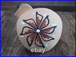 Native American Jemez Indian Handmade Clay Butterfly Seed Pot by Chinana