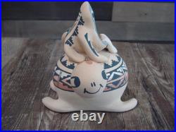 Native American Jemez Pueblo Handmade Clay Frog & Turtle by Fragua