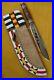 Native American Lakota Style Indian Bead Knife Cover Suede Leather Knife Sheath