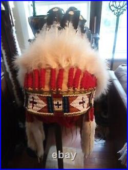 Native American Lakota Style War Bonnet