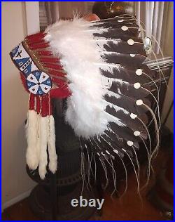 Native American Lakota Style War Bonnet