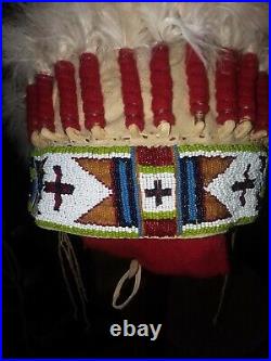 Native American Lakota Style War Bonnet