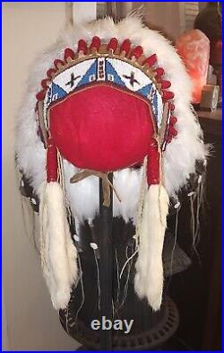 Native American Lakota Style War Bonnet