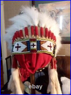 Native American Lakota Style War Bonnet