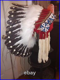 Native American Lakota Style War Bonnet