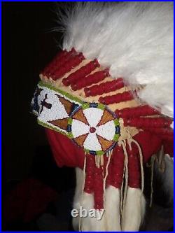 Native American Lakota Style War Bonnet