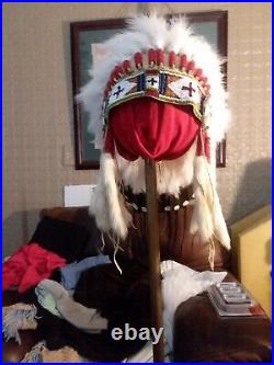 Native American Lakota Style War Bonnet