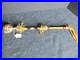 Native American Leather Rattle, American Indian Ceremonial Rattle #co-02311