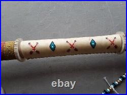 Native American Medicine Man Staff, Ceremonial Dance Wand, Ott-022508731