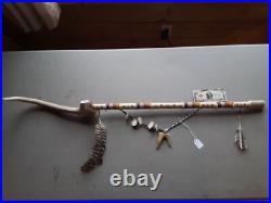 Native American Medicine Man Staff, Ceremonial Dance Wand, Ott-022508731