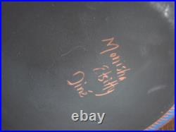Native American Navajo Indian Hand Etched & Hand Painted Pottery Etsitty