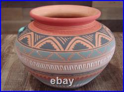 Native American Navajo Indian Hand Etched & Hand Painted Pottery Valencia Native American Navajo Indian Hand Etched & Hand Painted Pottery Valencia