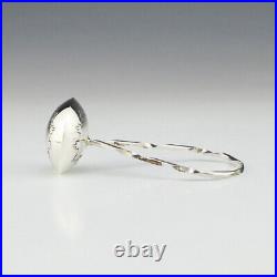 Native American Navajo Sterling Silver Baby Rattle By Monica Smith