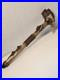 Native American Peace Pipe 16 with7 Horn Bowl Clay Wood Fur Stones Smokeable