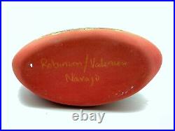 Native American Pottery with Turquoise Navajo Indian Handmade Navajo Robinson V