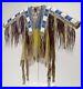 Native American Real Buckskin Hide Powwow Warrior Shirt with Hair Tassels