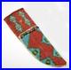 Native American Sioux Indian Beaded Handmade Sheath Suede Leather Knife Sheath