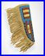 Native American Sioux Style Indian Beaded Cover Leather Knife Sheath S801