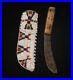 Native American Sioux Style Indian Beaded Knife cover Leather Knife Sheath S847