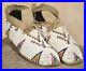Native American Sioux style suede Leather Indian Beaded Cheyenne Moccasins M607