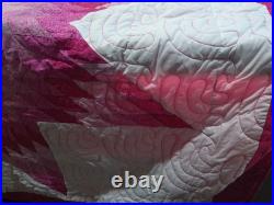 Native American Star Quilt Blanket 88 X 77