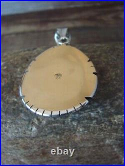 Native American Sterling Silver Lapis Pendant Samuel Yellowhair