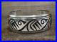 Native American Sterling Silver Petroglyph Bracelet by Singer