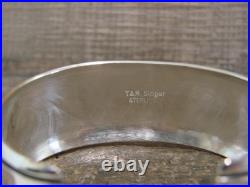 Native American Sterling Silver Petroglyph Bracelet by Singer