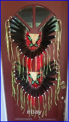 Native American Style, Contemporary Fancy Bustle Set, Regalia, Pow-Wow