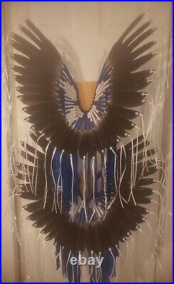 Native American Style, Contemporary Fancy Bustle Set, Regalia, Pow-Wow