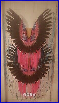 Native American Style, Contemporary Fancy Bustle Set, Regalia, Pow-Wow