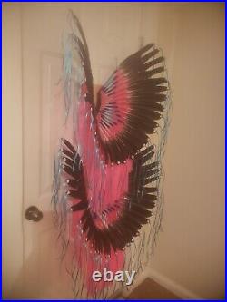 Native American Style, Contemporary Fancy Bustle Set, Regalia, Pow-Wow