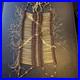 Native American Style Handmade 40 Row WHITE Hair Pipe Red Beaded BREASTPLATE