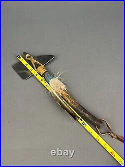 Native American Tomahawk By James Shorty Vintage Reproduction 13 1/2 Axe withCOA