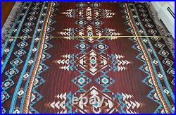 Native American Tribal Indian 10'x5'Blanket Throw Rug Woven Cotton Tapestry HUGE