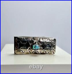 Native American Turquoise Money Clip 18.4 Grams