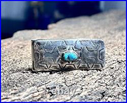 Native American Turquoise Money Clip 18.4 Grams