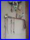 Native American Wall Decor Medicine Stick and Horns with Dream Catcher