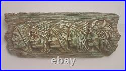 Native american Indian wall decor unique plaque