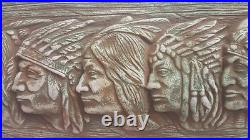 Native american Indian wall decor unique plaque