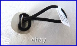 Navajo Antionette Largo Golden Hills Turquoise Hair Wrap Tie 925 Sterling Silver