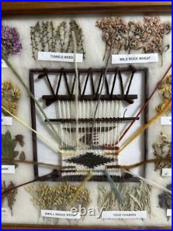 Navajo Dye Chart Made and Signed 15x12
