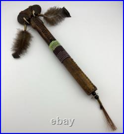 Navajo Made Native American Ceremonial War Club / Tomahawk