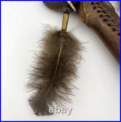 Navajo Made Native American Ceremonial War Club / Tomahawk