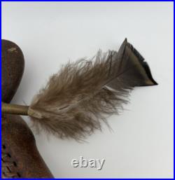 Navajo Made Native American Ceremonial War Club / Tomahawk