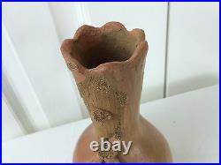 Navajo Pinon Pitch Native American Indian Pottery Ewer Pitcher Applied Arrow
